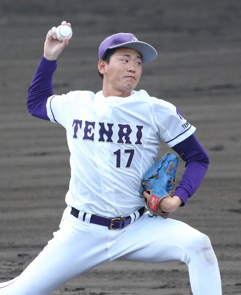 【画像・写真】天理大が快勝　先発の牛島は開幕からの連続無失点を15回2/3に伸ばす