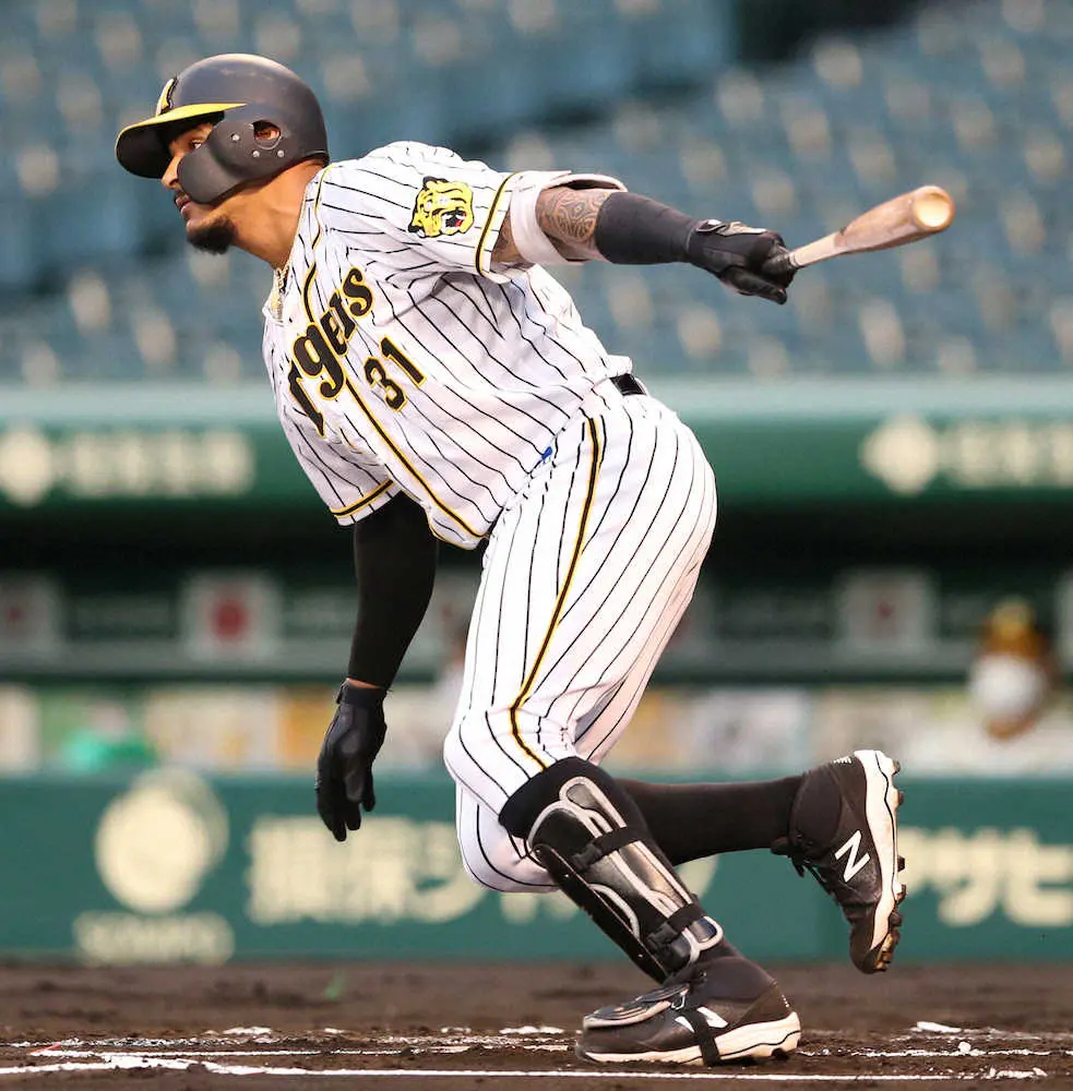【画像・写真】阪神・マルテ　先制打＆11度目マルチ　中日への苦手意識も払しょく