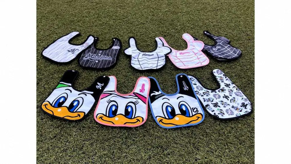 【画像・写真】ロッテ、ベビーグッズにも進出！　マスコットベビースタイ発売