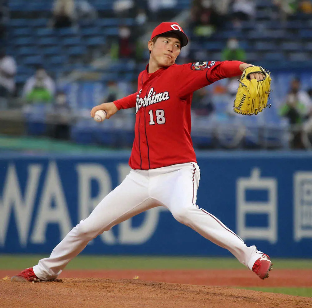 広島0 0引き分け 森下は7回無失点と好投 ヤクルト 田口との投手戦で粘り見せた スポニチ Sponichi Annex 野球