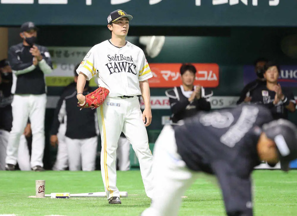 【画像・写真】ソフトB・和田　今季最短4回2/3、ワースト6失点でKO…4回まで完全投球も一転、5回に大乱調