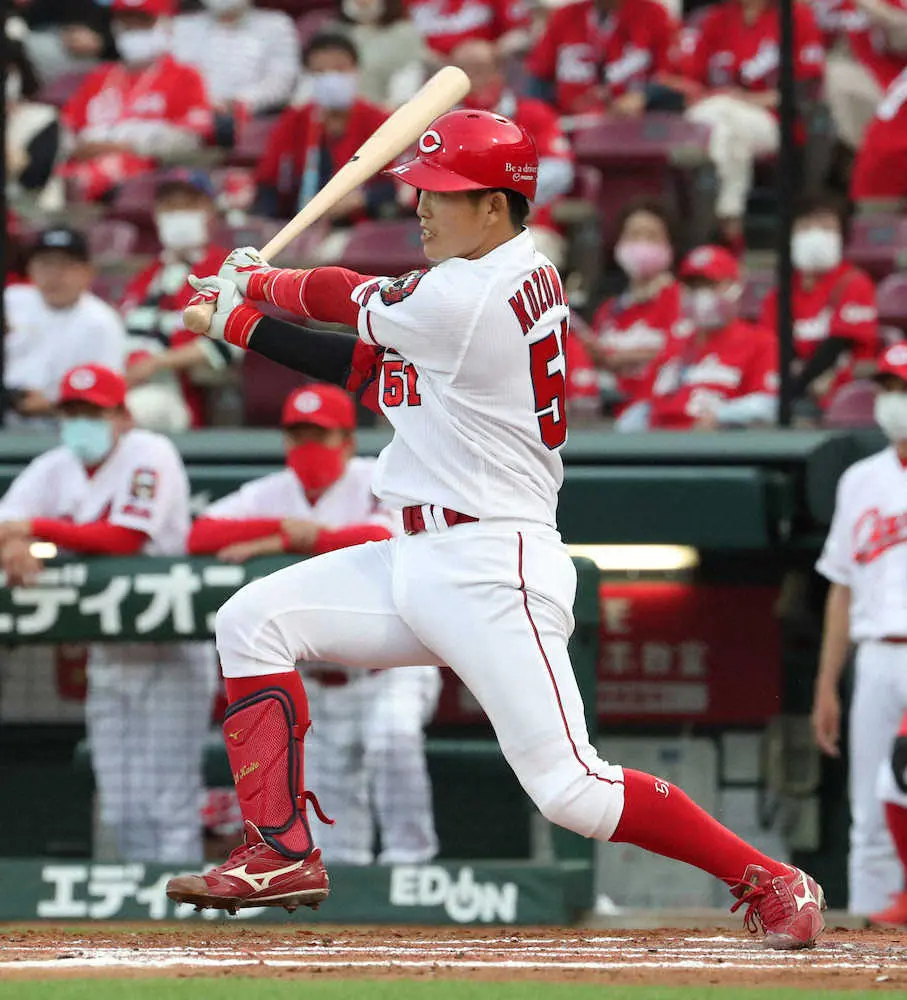 【画像・写真】菊池涼だ田中だ小園だ!好守連発の広島　投打に守備の歯車かみ合って快勝