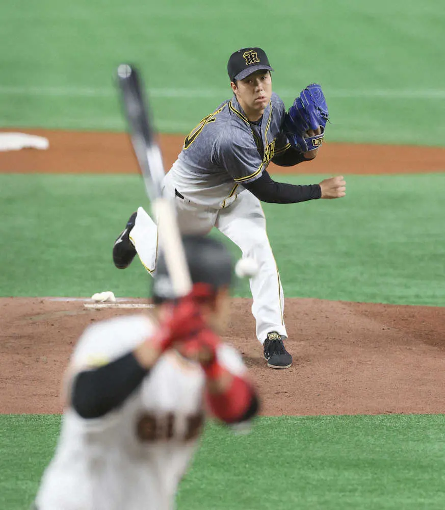 【画像・写真】阪神・青柳　やられたらやり返す!!因縁巨人斬った7回1失点3勝目「すごい自信になる」