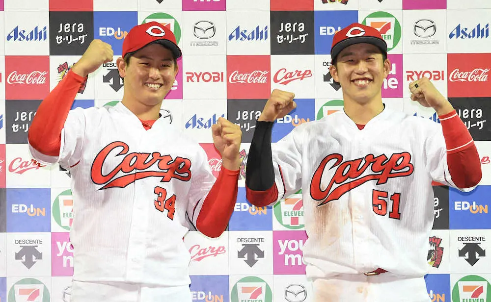 【画像・写真】広島・高橋昂　粘って2勝目　お立ち台で笑顔はじけた「すごくうれしい」