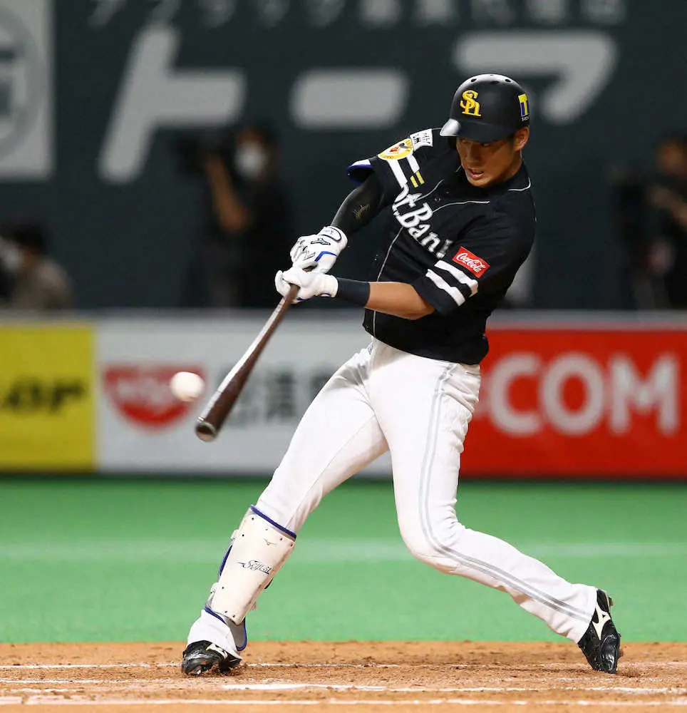 【画像・写真】ソフトバンク首位奪回　リーグ最速20勝　明石だ上林だ！下位打線で全7点