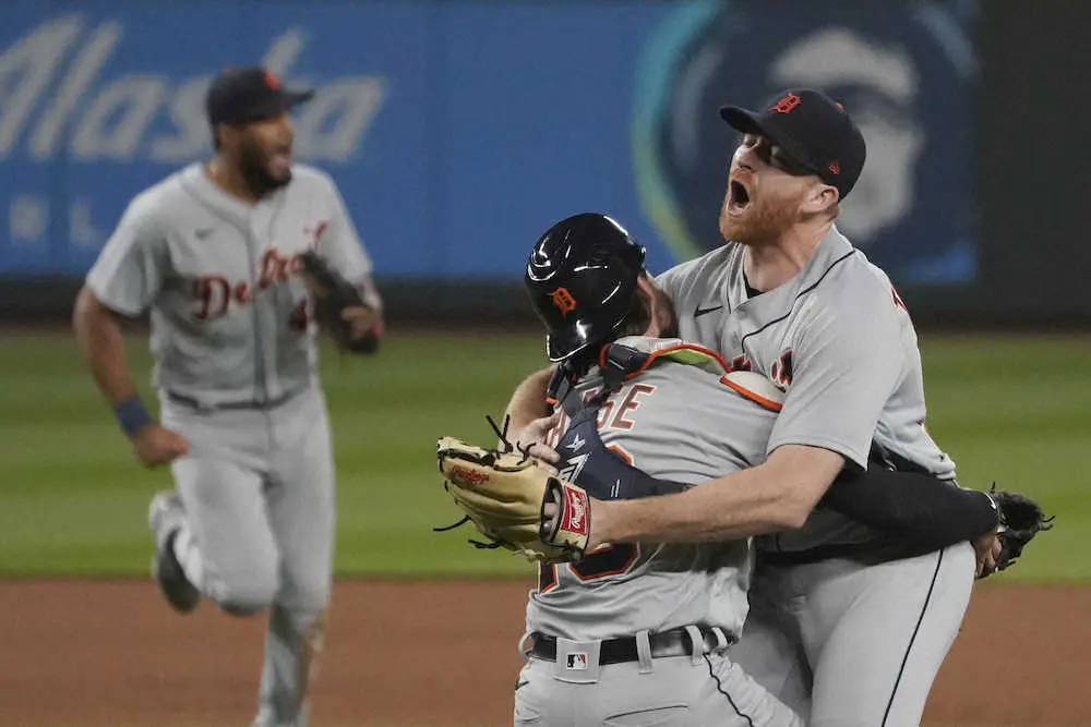 【画像・写真】マリナーズがまたノーヒッターで敗戦　タイガースのターンブルが快挙　リーグでは今季5人目