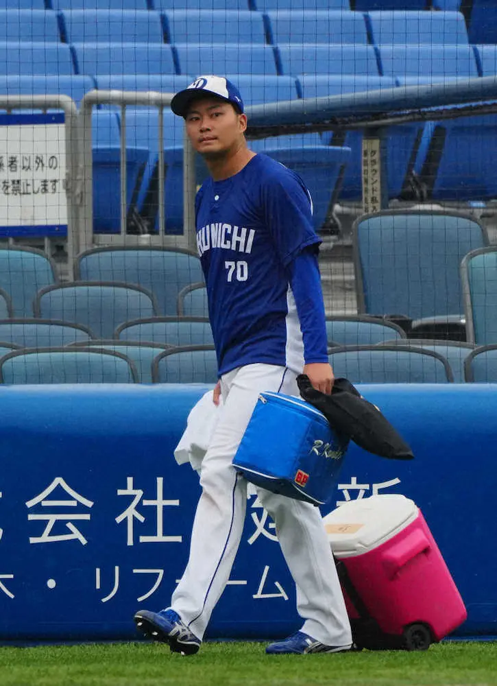 【画像・写真】中日・近藤　次こそ！育成ルーキーが新人デビュー一番乗りなら球団初の快挙　DeNA戦中止で持ち越し