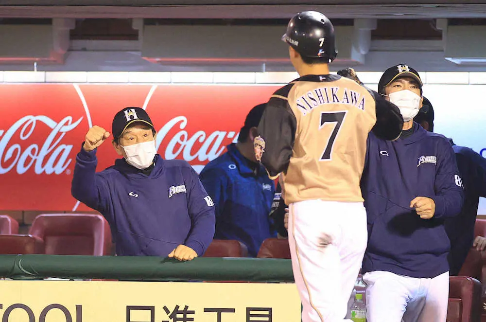 【画像・写真】日本ハム　一塁・近藤、4番・王柏融も2戦連続1点差負け　栗山監督「一番勝ちやすい形でいくしか」