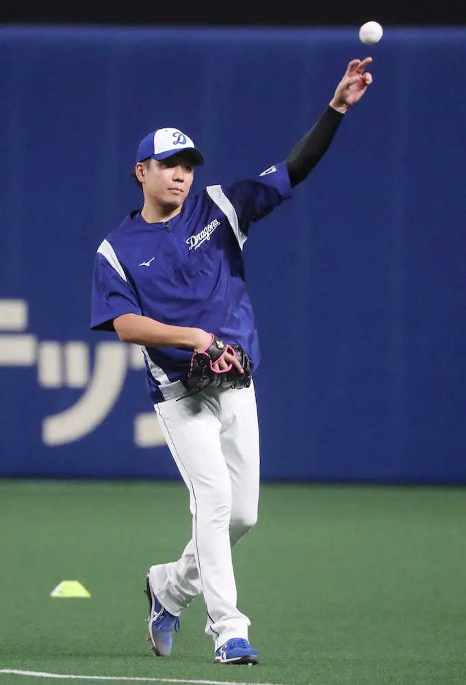 【画像・写真】中日・大野雄　21日1軍復帰即巨人戦先発「勝つことを第一に考える」