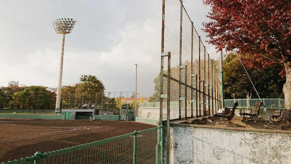 阪神のファーム施設が移転予定の小田南公園野球場
