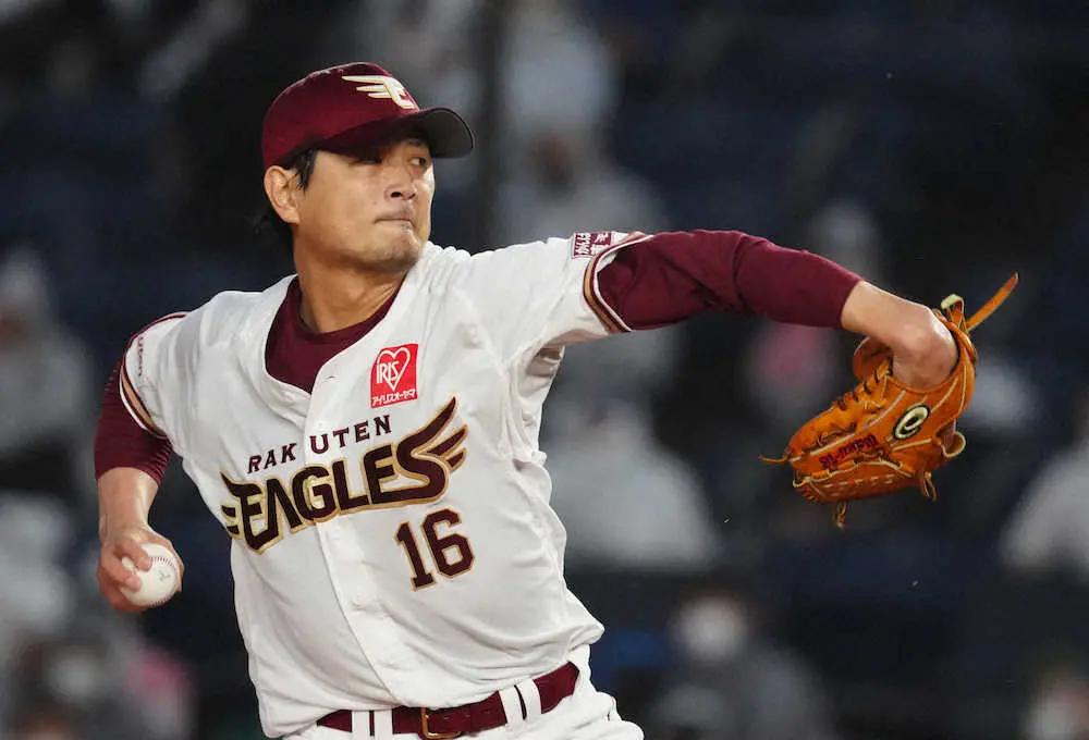【画像・写真】楽天・涌井　リーグトップタイ5勝目で通算2500投球回達成に花！打線は15安打13得点と爆発