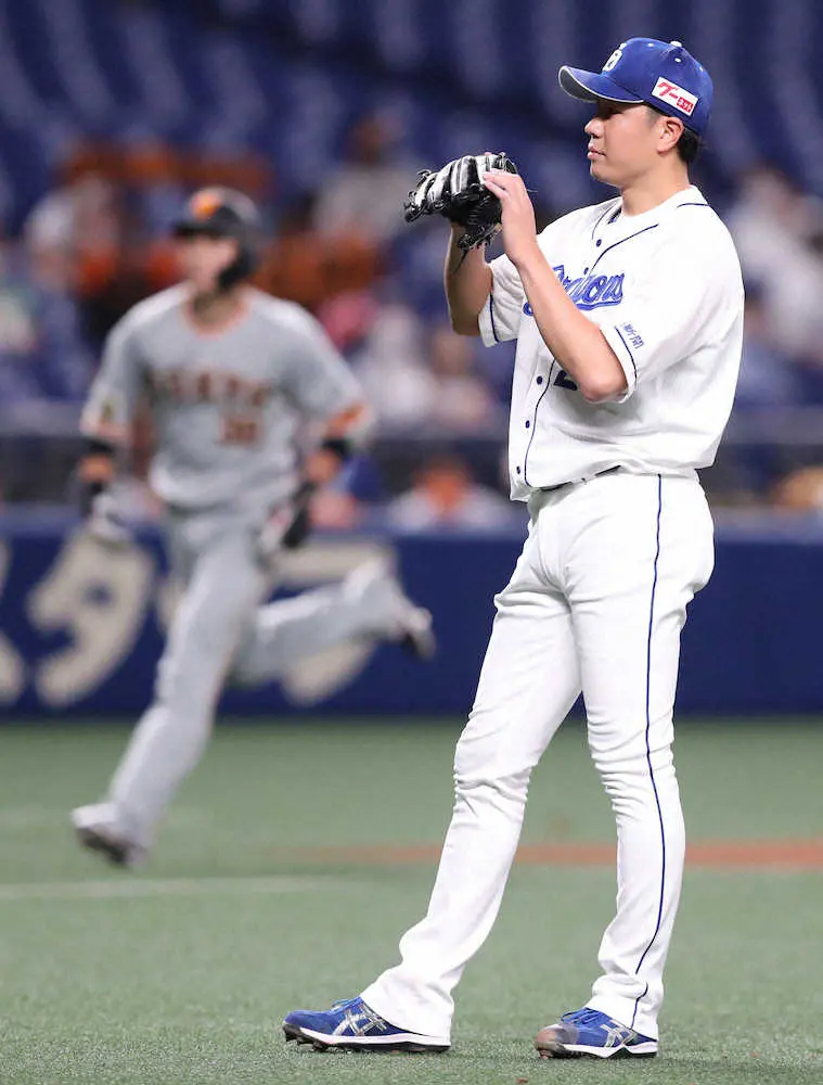 【画像・写真】中日・大野雄に新たな“天敵”　広岡に先制ソロを被弾　4月の東京Dに続き一発献上