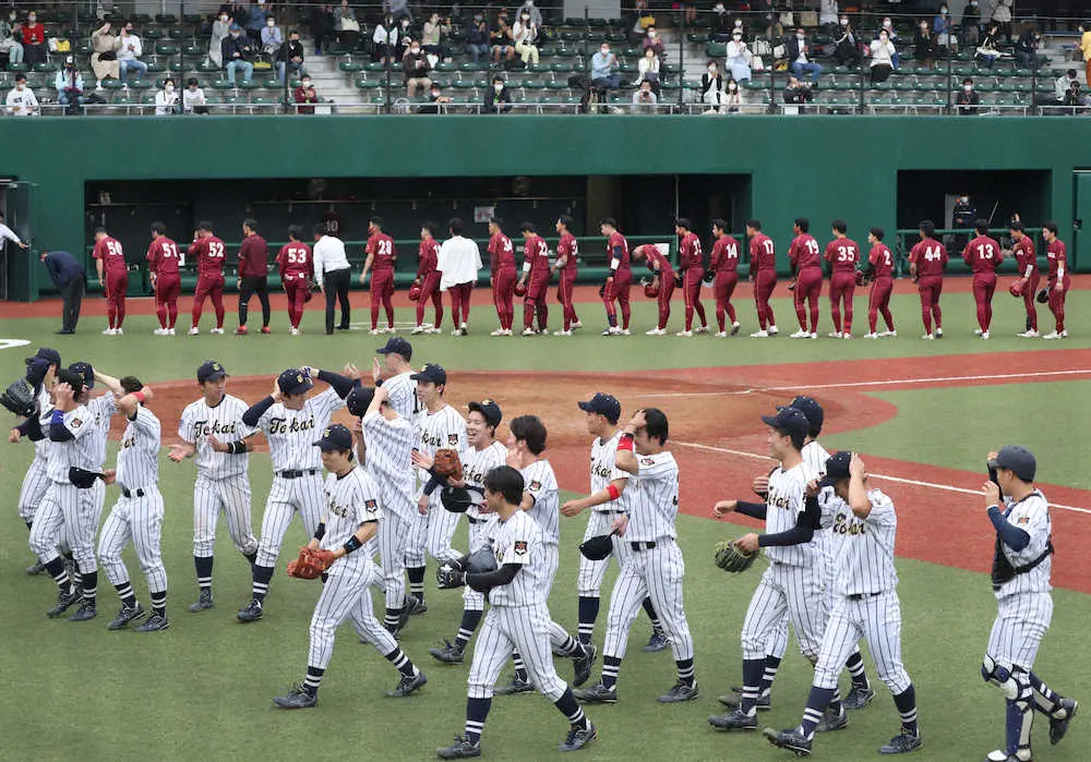 【画像・写真】東海大　斎藤礼好投で桜美林大に先勝！74度目Vに望み
