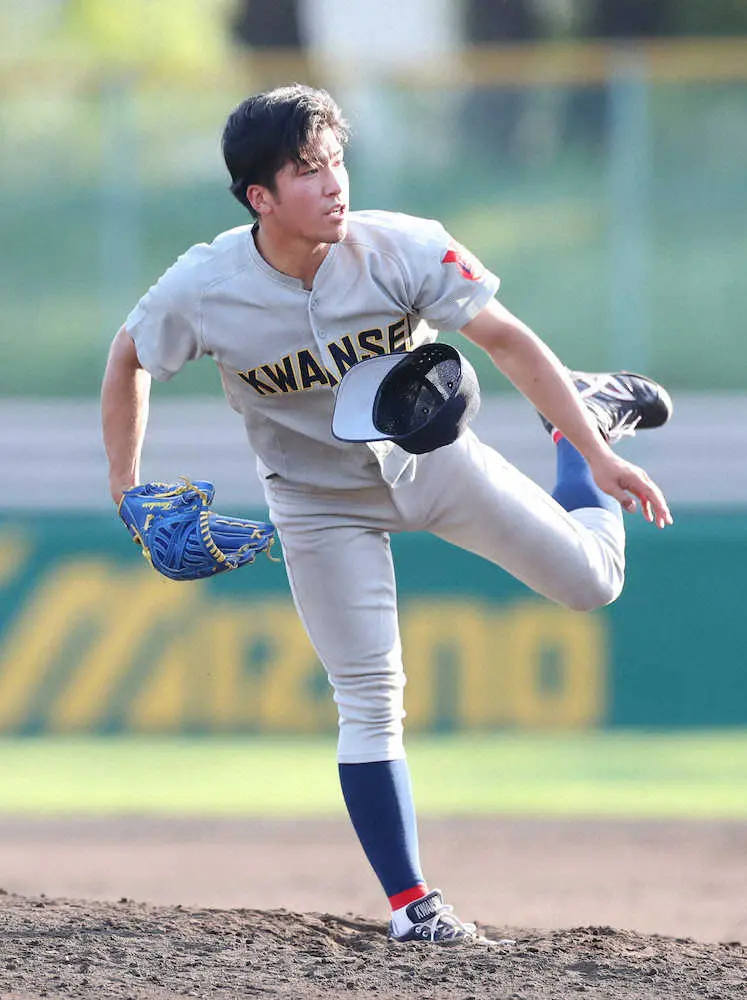 【画像・写真】関学大が春28年ぶりのV王手　ドラフト候補の黒原が2試合連続1―0完封「集中できていた」