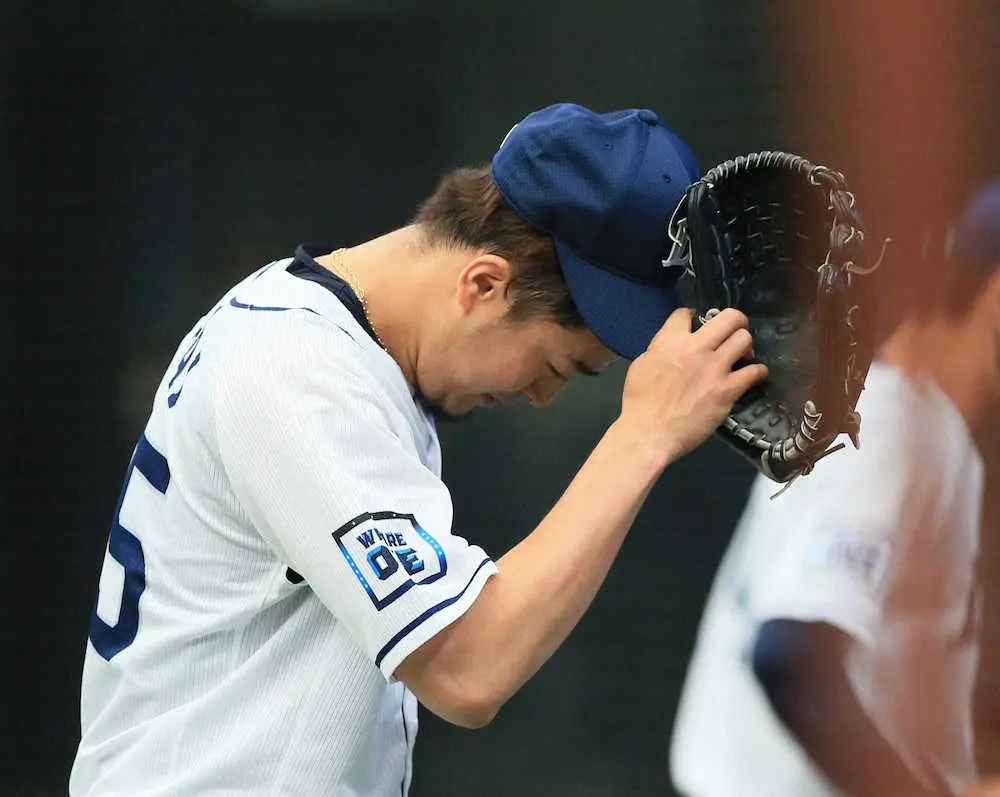 【画像・写真】西武　先発・平井は6回途中5失点で降板　これで5試合連続で白星なし　「何もないです…」
