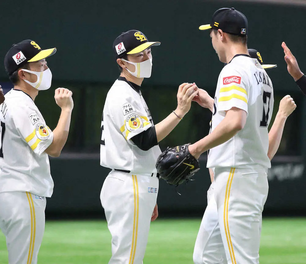 【画像・写真】ソフトバンク・和田　7回途中1失点で3勝目　チームは3カード連続勝ち越しで堅首