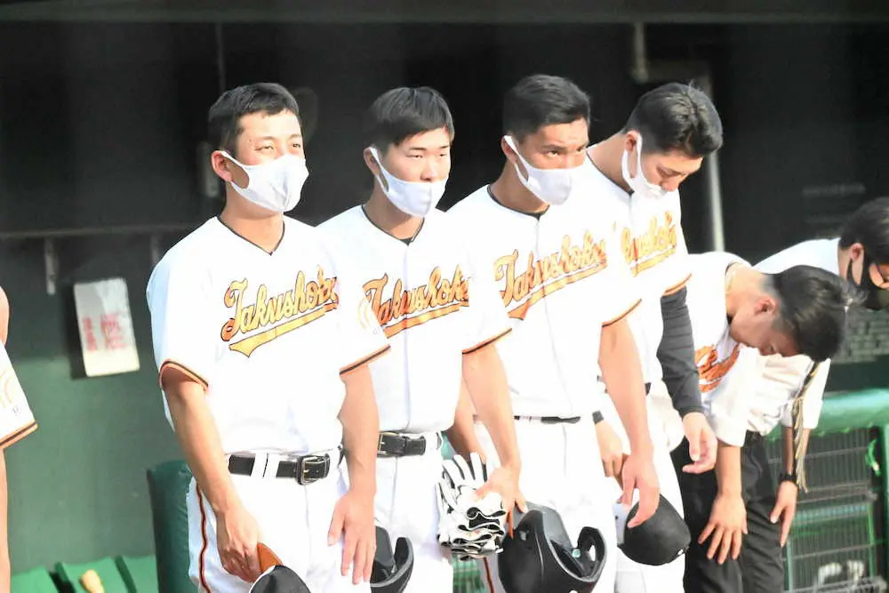 【画像・写真】拓大は2部優勝を逃す、馬淵烈監督「負けるべくして負けた」　父は明徳義塾監督