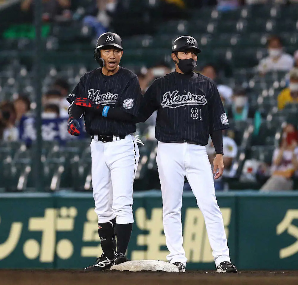 【画像・写真】ロッテが鳥谷の甲子園611日ぶり安打きっかけに逆転白星　井口監督「本人としてもいい1本」