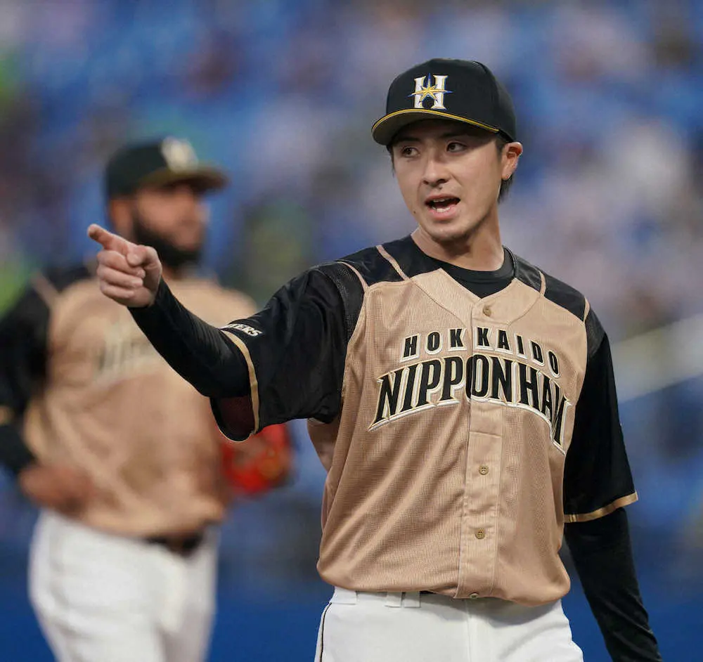 【画像・写真】エースの自覚と責任　日本ハム・上沢が変化球勝負で粘り勝ち　全球種投げてヤクルト打線を幻惑