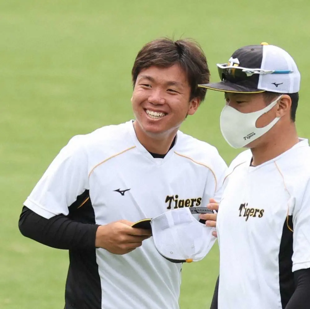 【画像・写真】阪神ドラ5村上が1軍初合流　30日西武戦での先発デビュー濃厚