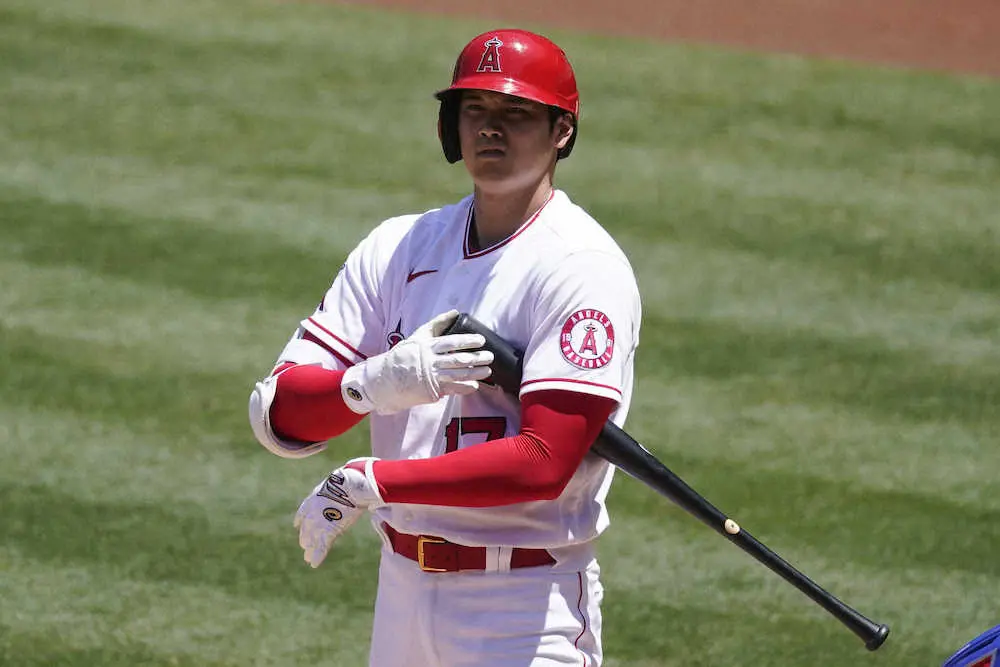 【画像・写真】大谷翔平　6回に2試合連続安打マーク！どん詰まりも俊足飛ばし内野安打　明日は先発登板
