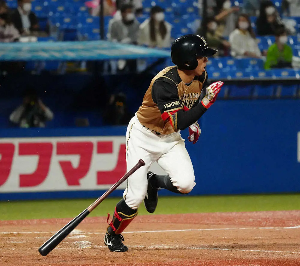 【画像・写真】日本ハム・五十幡、初の猛打賞も慢心なし　「8回はチャンスメークしなければ」