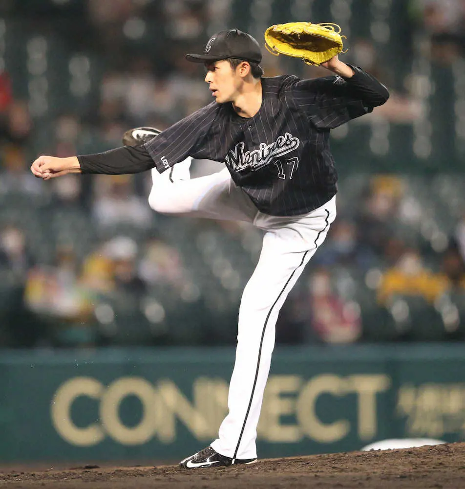 【画像・写真】ロッテ・朗希　亡き父と育ててくれた母に贈る感謝のウイニングボール　憧れ甲子園でプロ初勝利