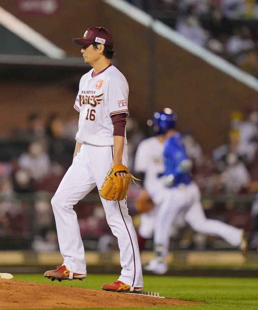 【画像・写真】楽天・涌井　150勝お預け「打たれたらいけない場面で打たれてしまったのが全て」