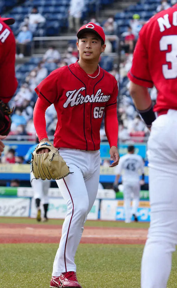 【画像・写真】広島・玉村　5回3失点でプロ初勝利はまたもお預け