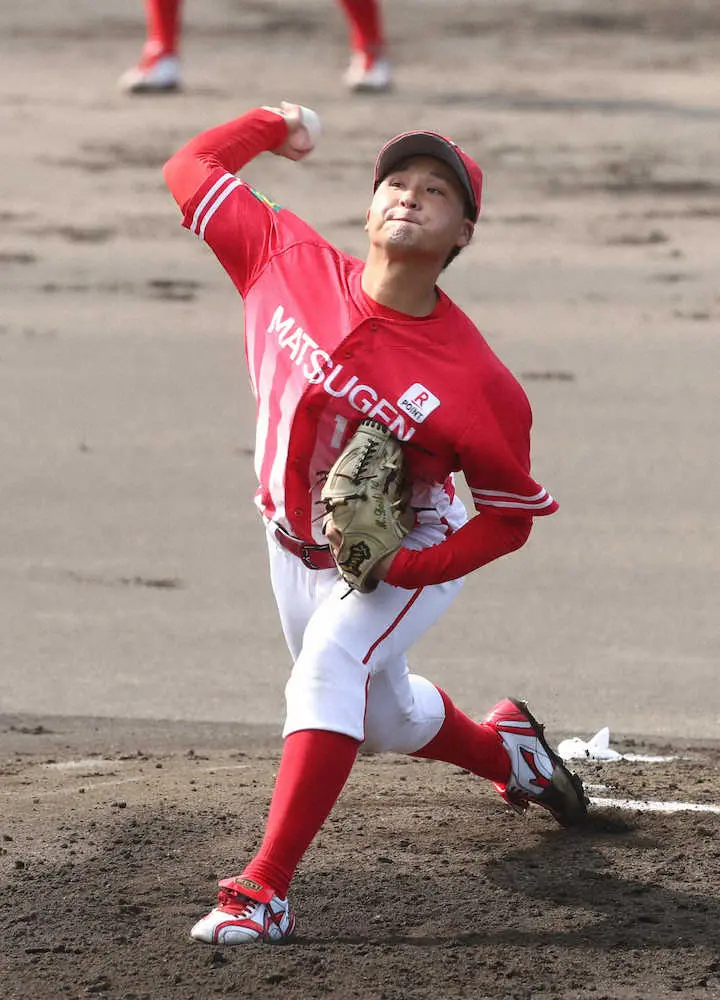 【画像・写真】マツゲン箕島硬式野球部　連覇へコールド発進！松尾5回1失点