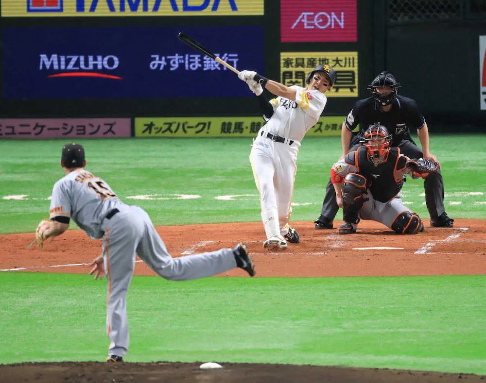 【画像・写真】ソフトバンク・柳田　2戦連発12号　過去2度MVP「交流戦男」が本領発揮