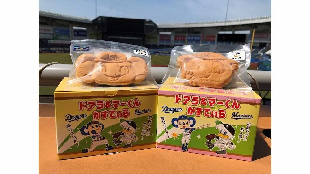 【画像・写真】ロッテが中日ドアラとの交流戦限定コラボ商品を販売へ