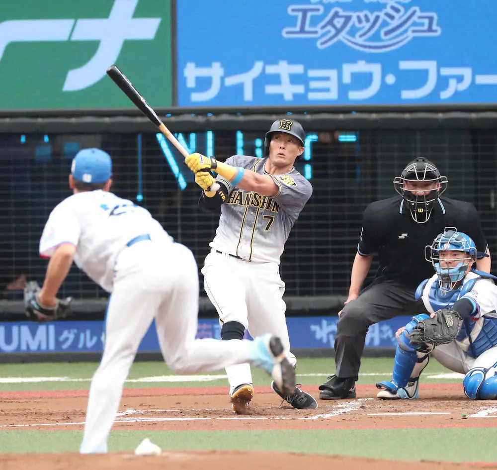【画像・写真】阪神　13試合ぶりスタメンの糸井が一振りで応えた　西武・平井から先制の3号2ラン