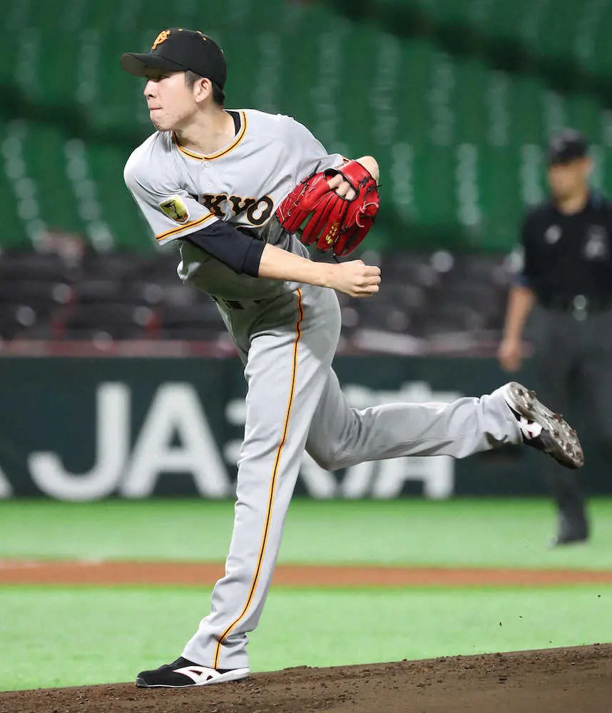 【画像・写真】巨人・戸郷「借りを返した」被弾許さず5勝目　5回2失点