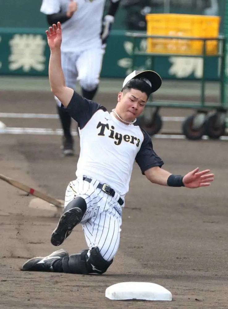 【画像・写真】佐藤輝に実績十分のあの助っ人も興味津々　自ら歩み寄ってあいさつ交わす