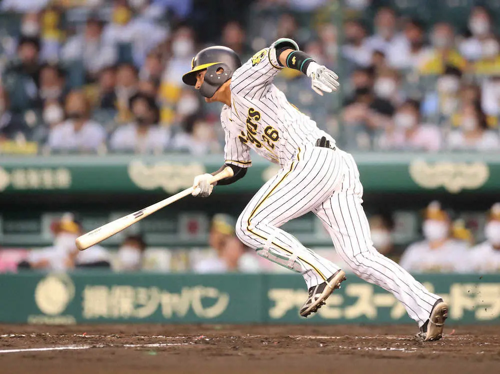 【画像・写真】勝負強いね！阪神・北條　昇格即スタメンからの先制適時打「チャンスで回ってこい！と待っていました」