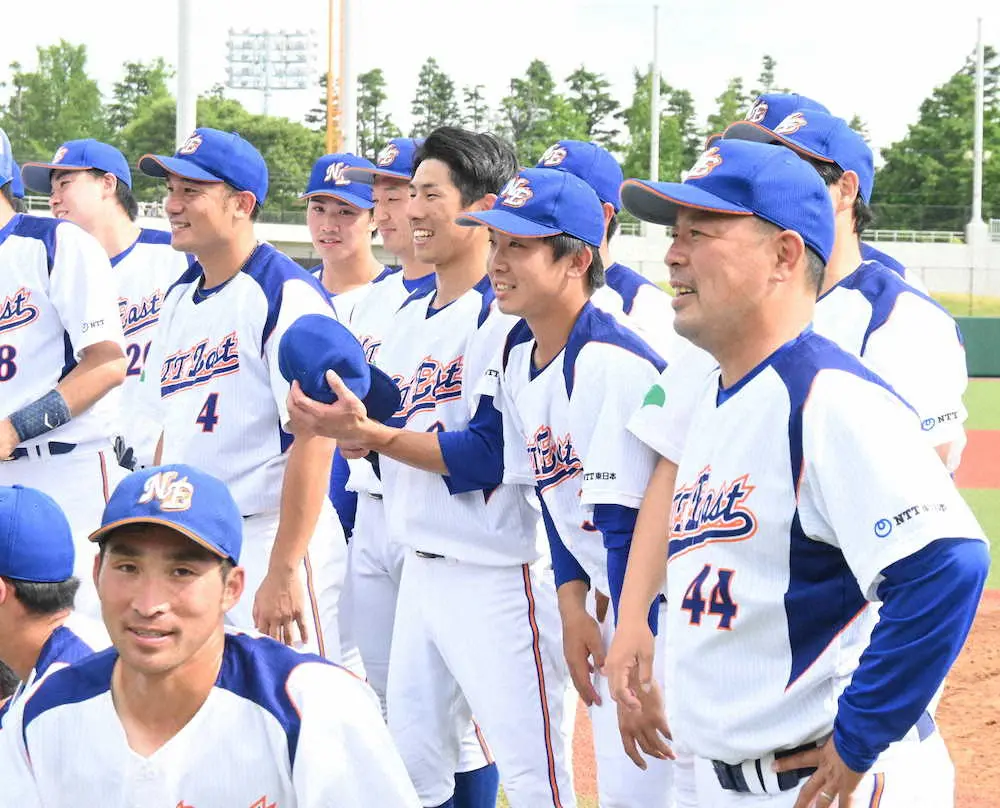 【画像・写真】NTT東日本が日本選手権本大会出場　逆転サヨナラでの勝利に飯塚監督「胃が痛い」