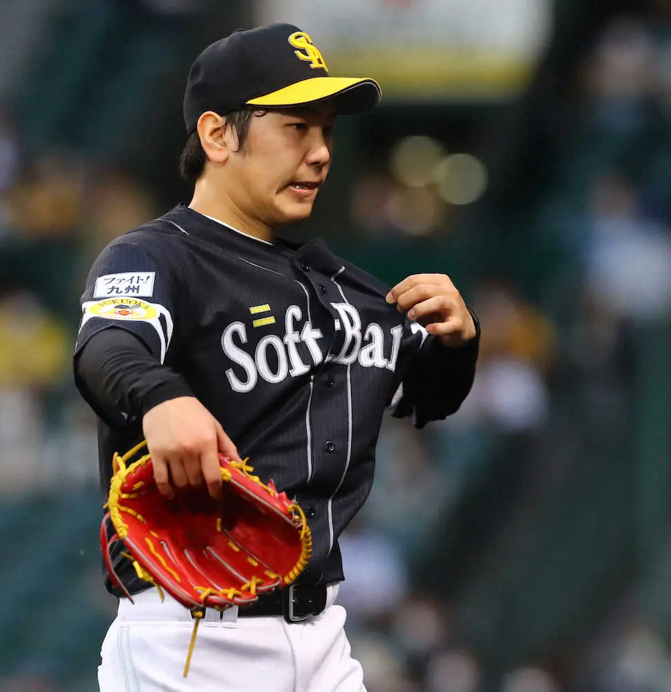 【画像・写真】ソフトバンクは4連敗　石川柊太が2回までに4失点で4敗目「全部自分の責任」