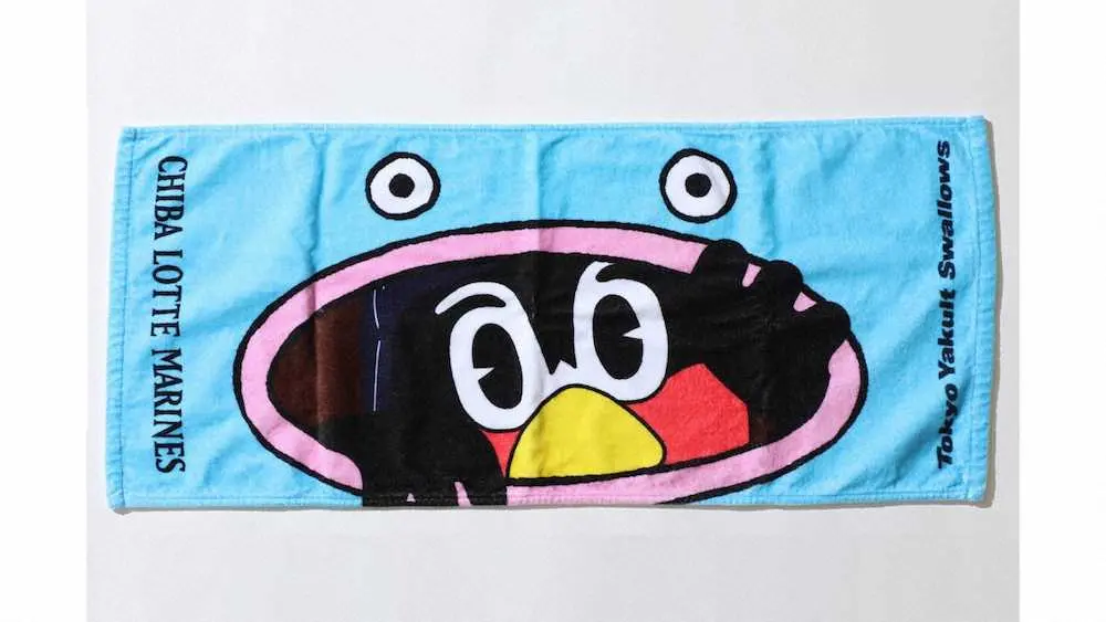 【画像・写真】ロッテ、ヤクルトとのコラボグッズ販売へ　謎の魚×つば九郎など合体デザイン