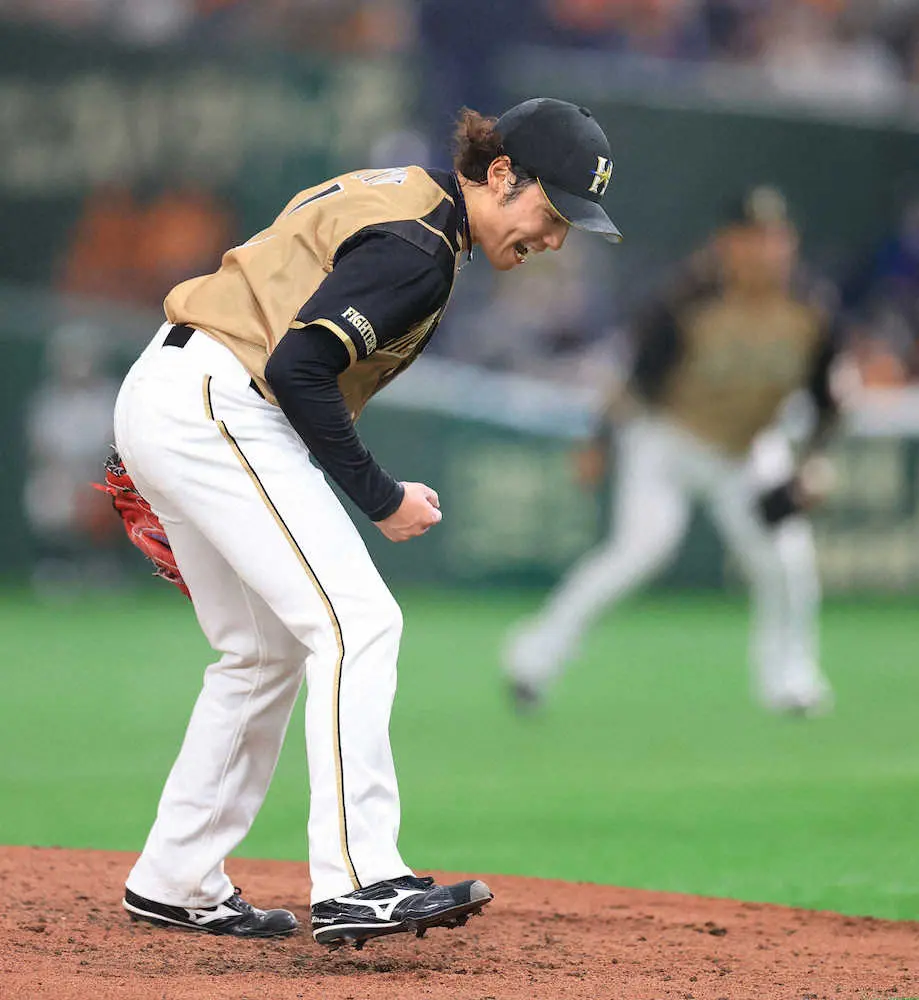 【画像・写真】日本ハムドラ1伊藤、菅野との投げ合いで7回2安打1失点　3勝目の権利持って交代