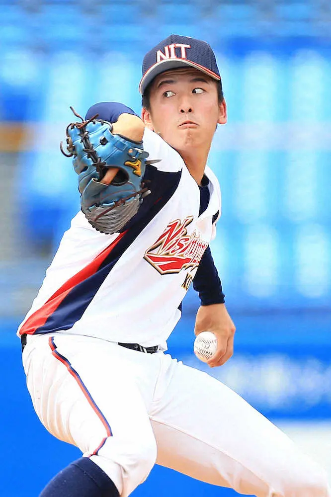 【画像・写真】西日本工大・隅田　毎回の14奪三振も1球に泣く「一球一球が勝負球と思っていた」