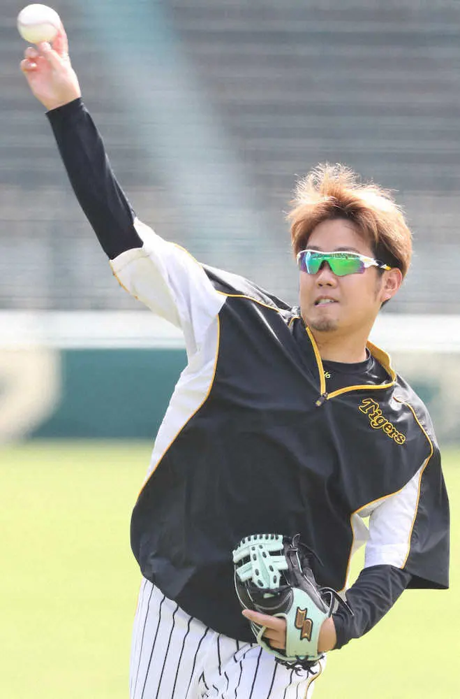 【画像・写真】阪神・西勇　連敗ストッパーへ福原投手コーチも期待「勝てるような投球を」8日、日本ハム戦で先発