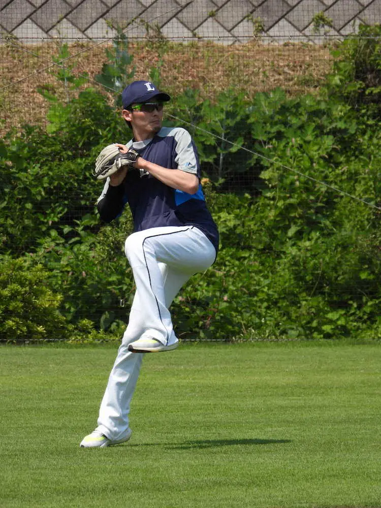 【画像・写真】西武・源田が練習再開　先月27日にコロナ陽性判定　ファームでランニングなど約2時間半