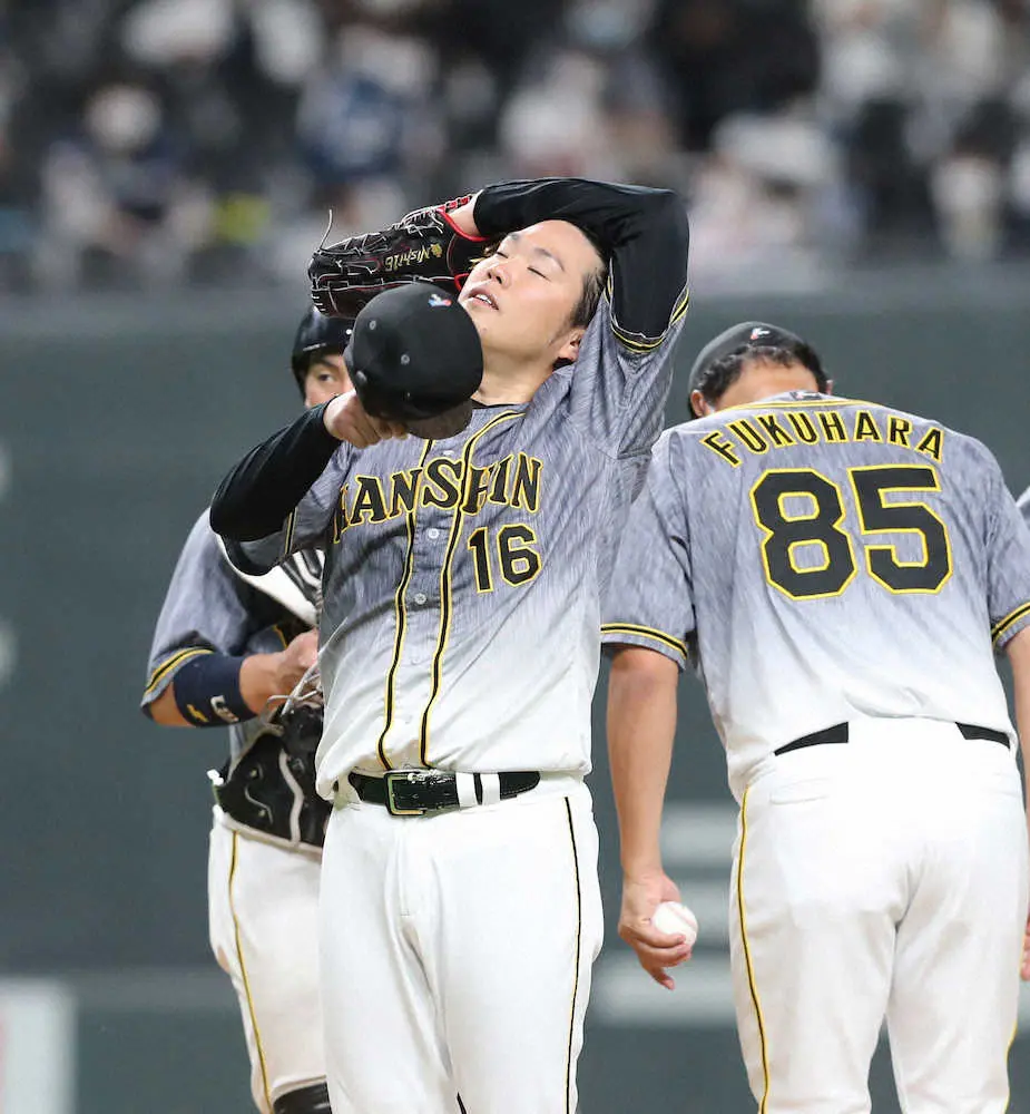 【画像・写真】阪神・西勇　またも勝てず　6回途中2失点で降板　7試合連続勝利なし