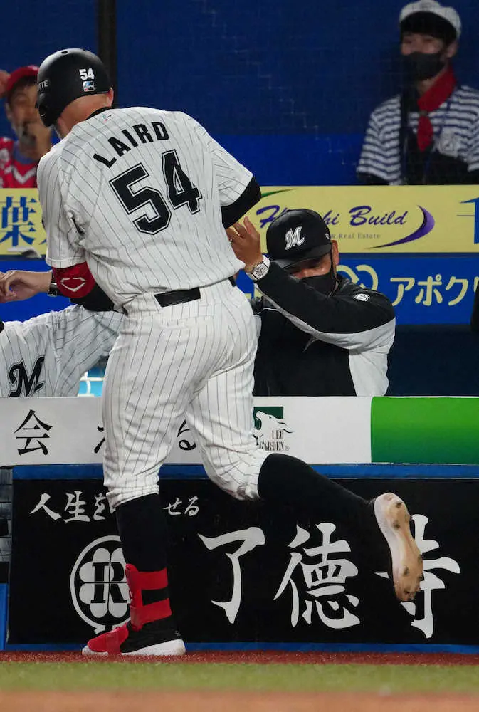 【画像・写真】ロッテがマーティン2番復帰で17安打7得点快勝　ヤクルト奥川は自己最悪6失点