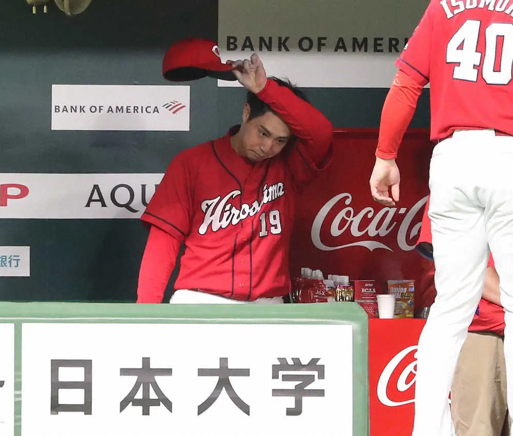 【画像・写真】広島・野村　またも今季初勝利逃す…5回途中8失点で降板　開幕7戦目でも未勝利
