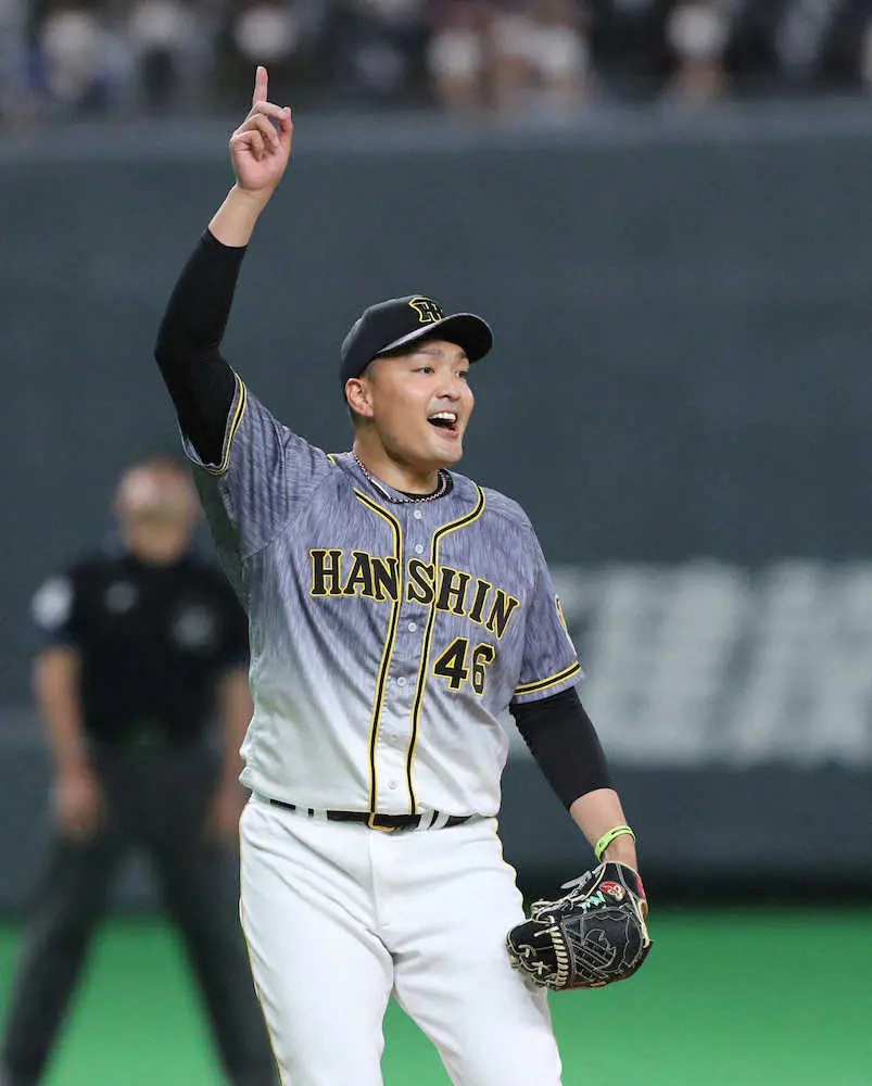 【画像・写真】阪神・秋山「もっと…」6勝目にも内容に不満　野手、中継ぎ陣に感謝し「自分で勝った試合増やしていく」