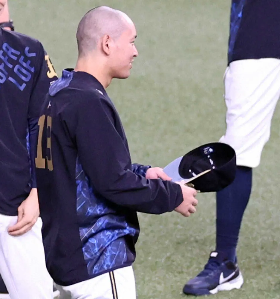 【画像・写真】オリックス　宮城が高校球児のような短髪に変身　ファンも驚き「可愛い」