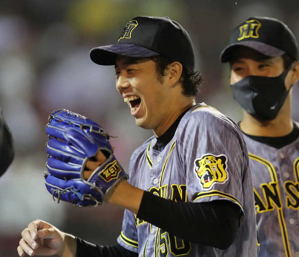 【画像・写真】阪神・青柳　先発の仕事全うした8回2失点　プロ初勝利をマークした「思い出の」仙台で貫禄ピッチ