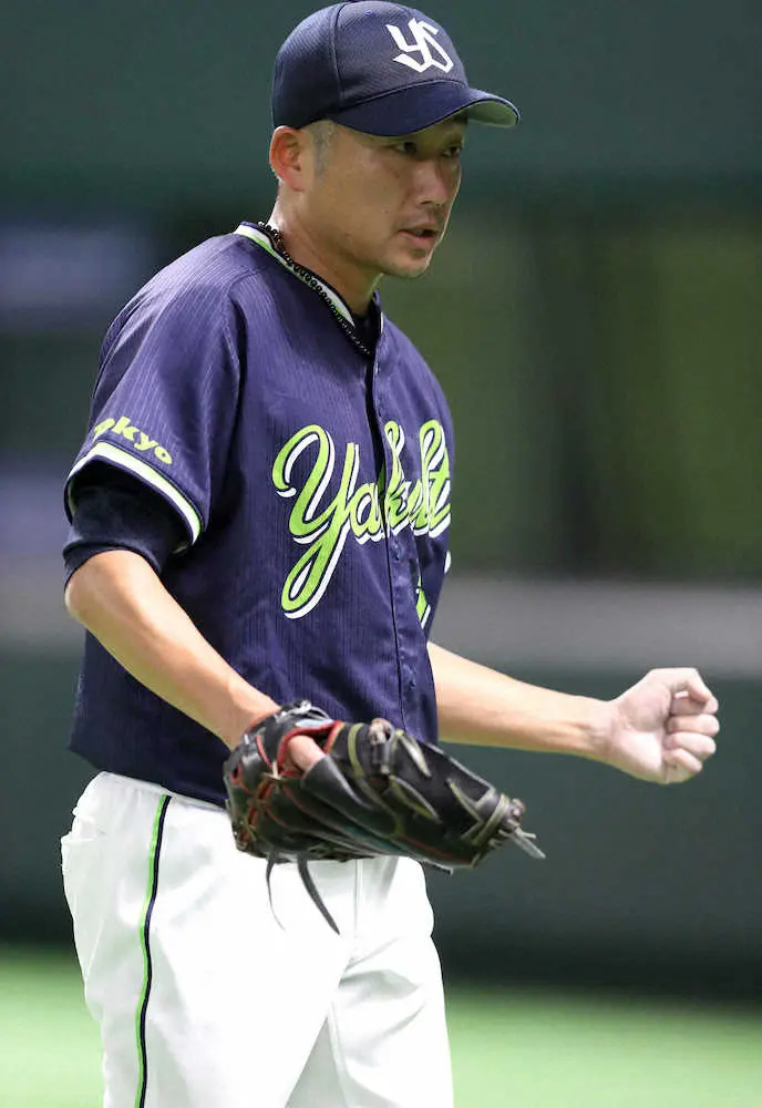 ソ ヤ 初回を無失点に抑え小さくガッツポーズをする石川 撮影 中村 達也 スポニチ Sponichi Annex 野球
